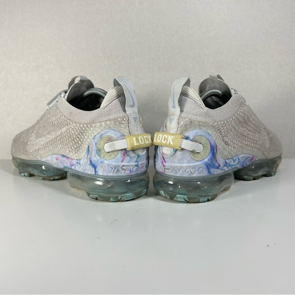 Nike Air VaporMax 2020 Flyknit Summit White Running Shoes CJ6741-100; Women’s 11 - Picture 11 of 16